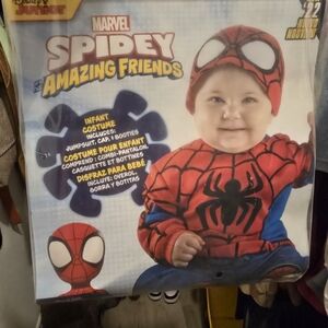 Marvel Spidey Infant Costume - Red and Blue